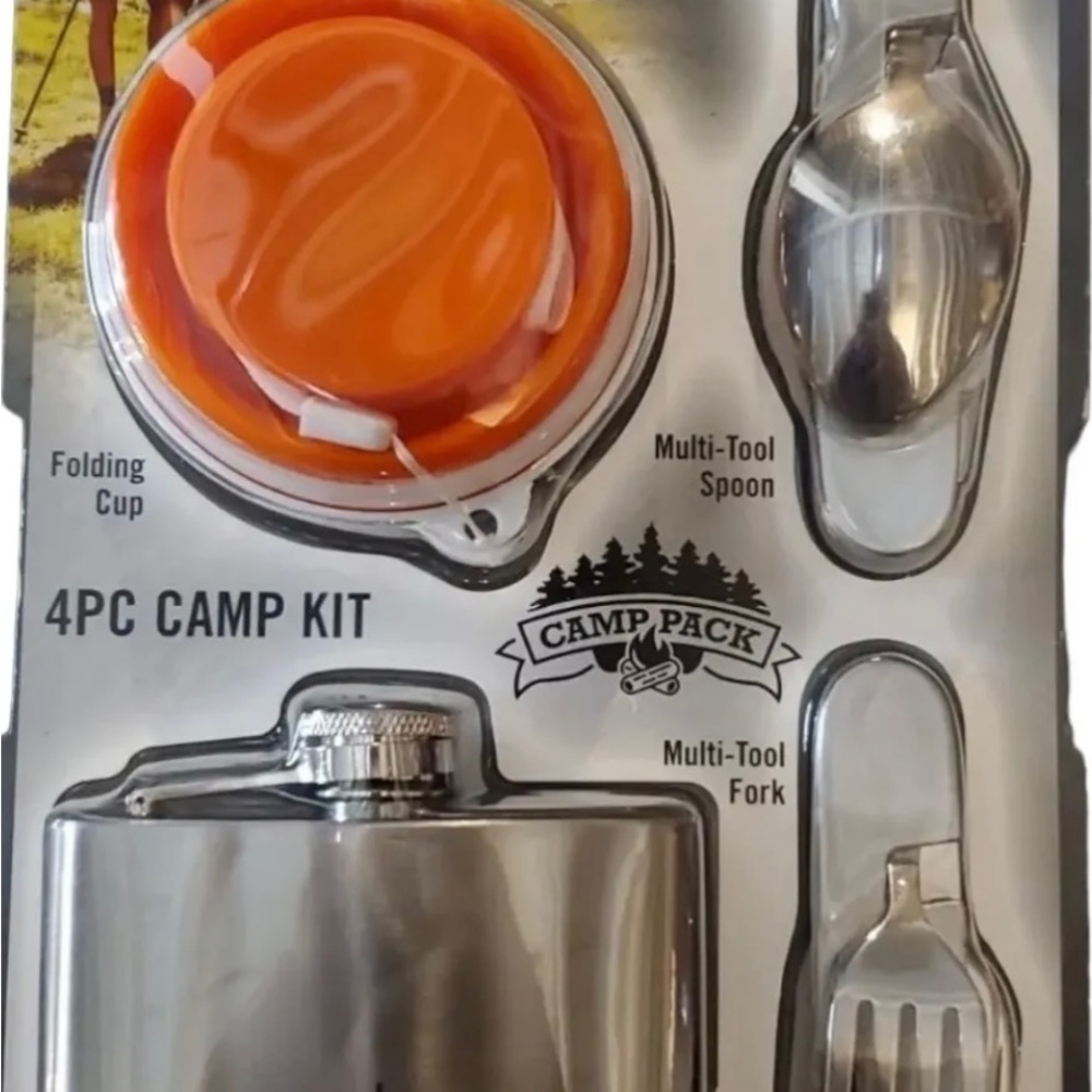 NEW!  Camillus Flask Combo never open